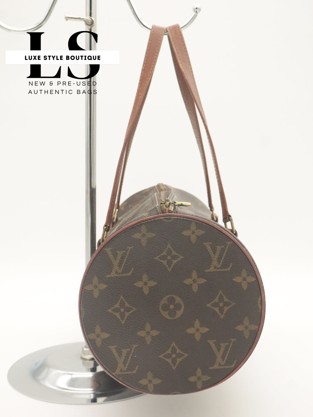 Louis Vuitton Papillon 30 Monogram w/Mini Bag