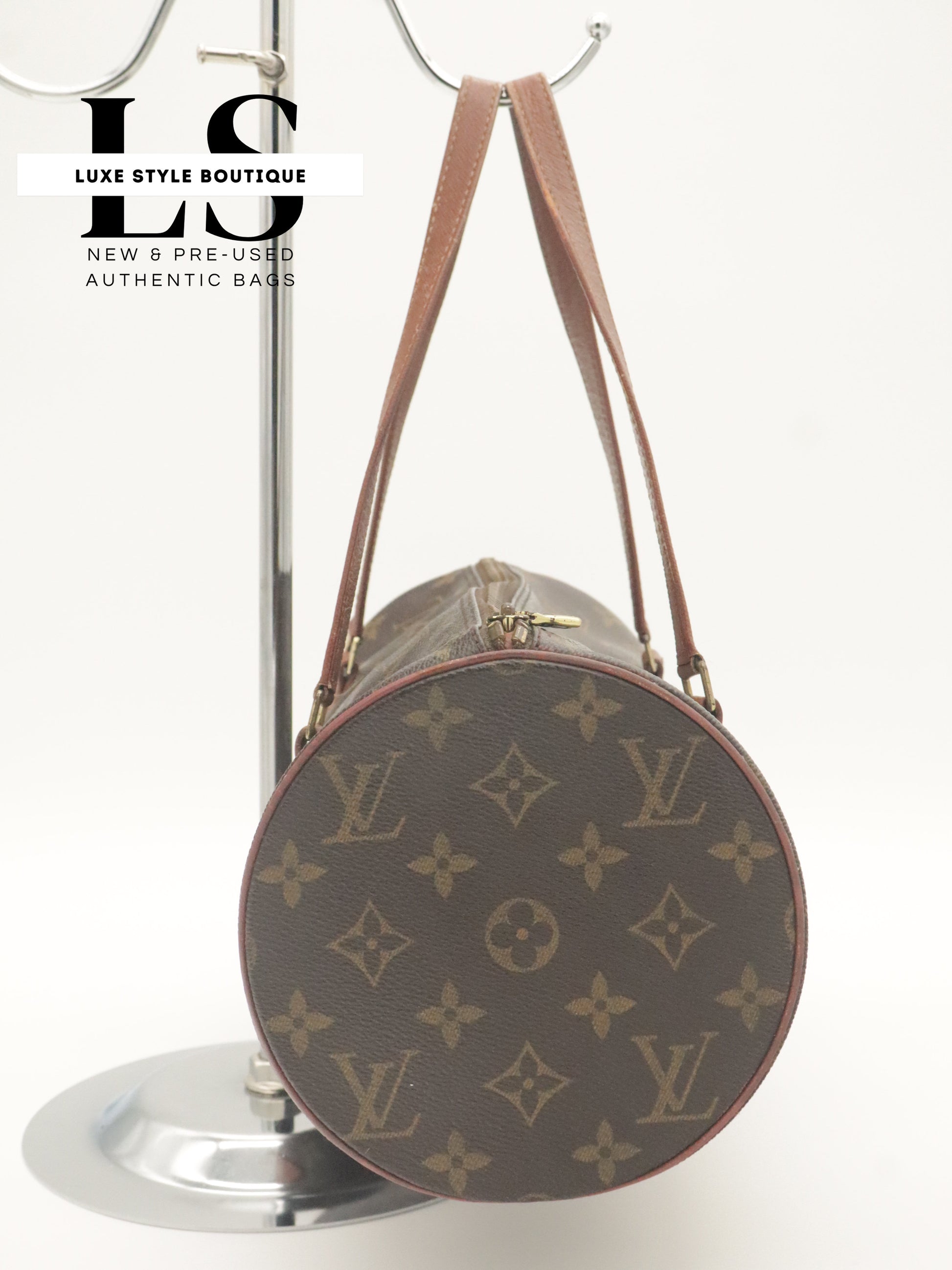 Louis Vuitton Papillon 30 Monogram w/Mini Bag