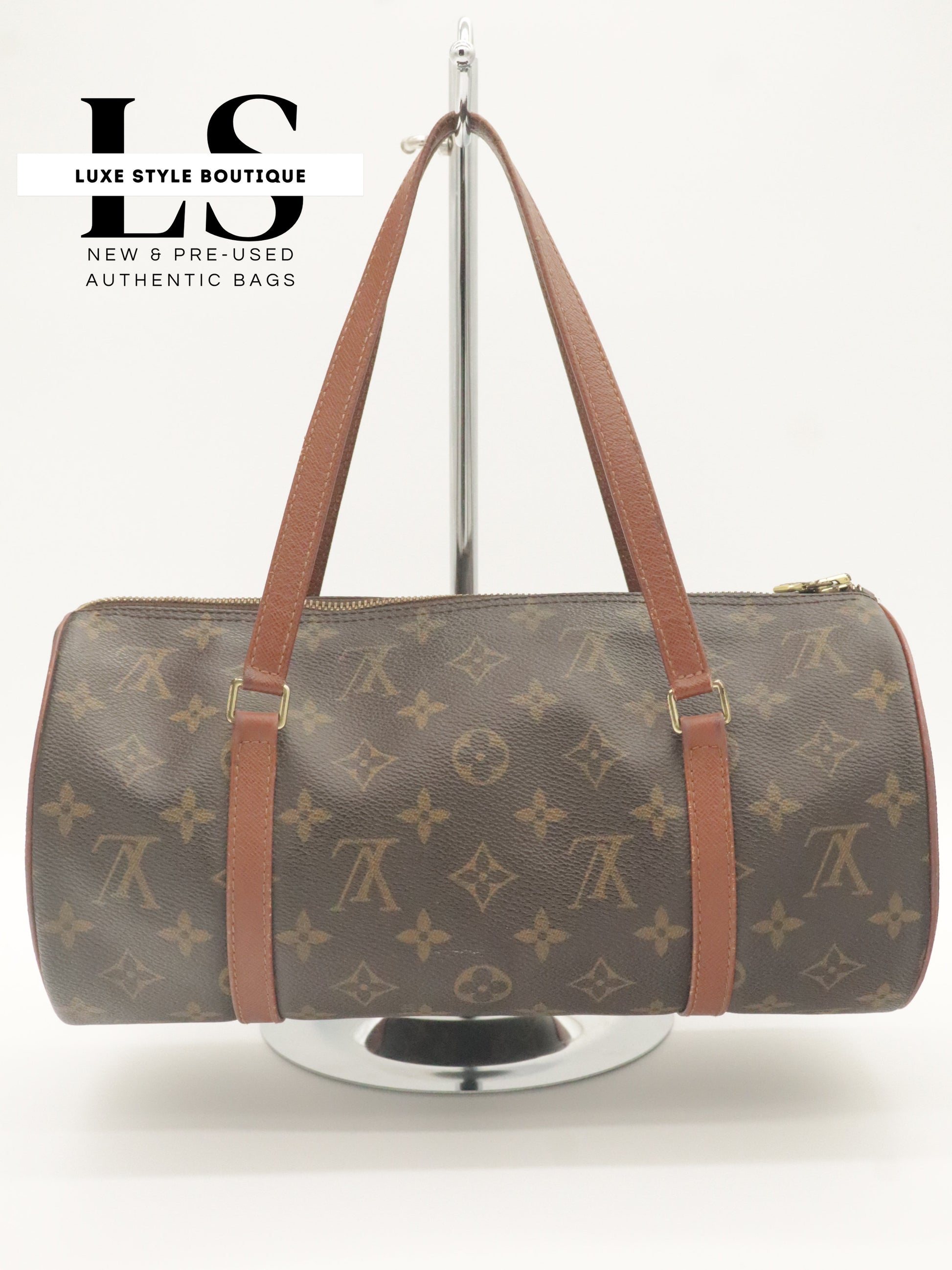 Louis Vuitton Papillon 30 Monogram w/Mini Bag