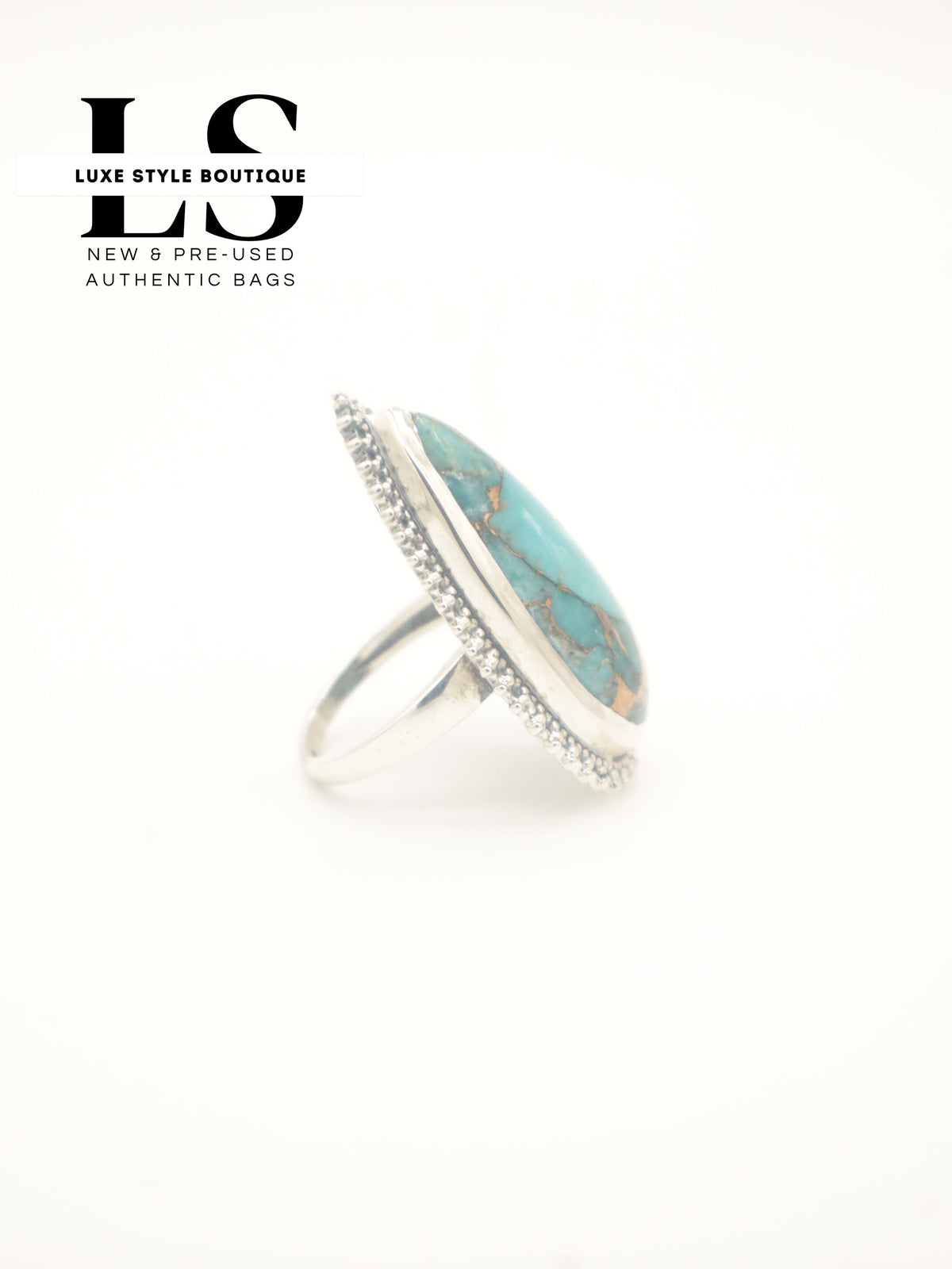 Ring Silver .925 Turquoise Kingman