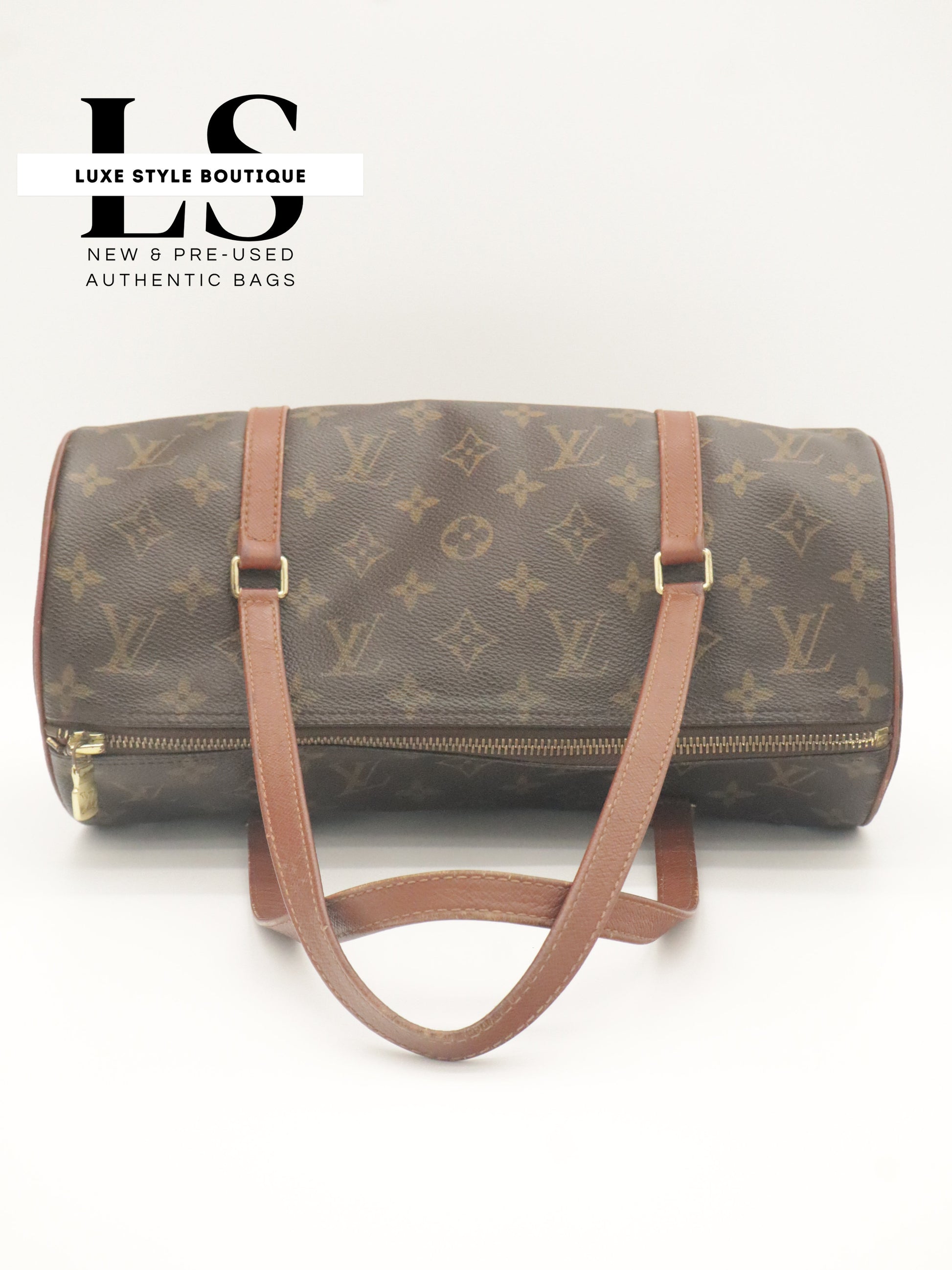 Louis Vuitton Papillon 30 Monogram w/Mini Bag