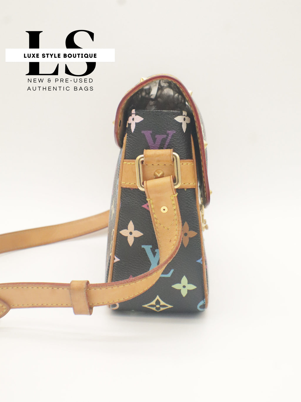 Louis Vuitton Sologne Multicolor Black