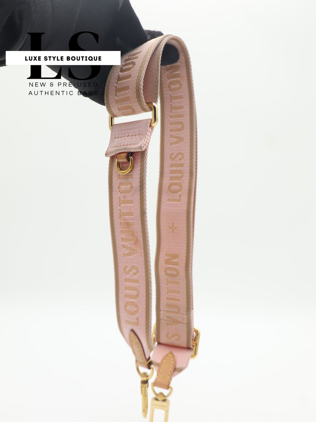 Louis Vuitton Multi Pochette Accesoires Strap Pink