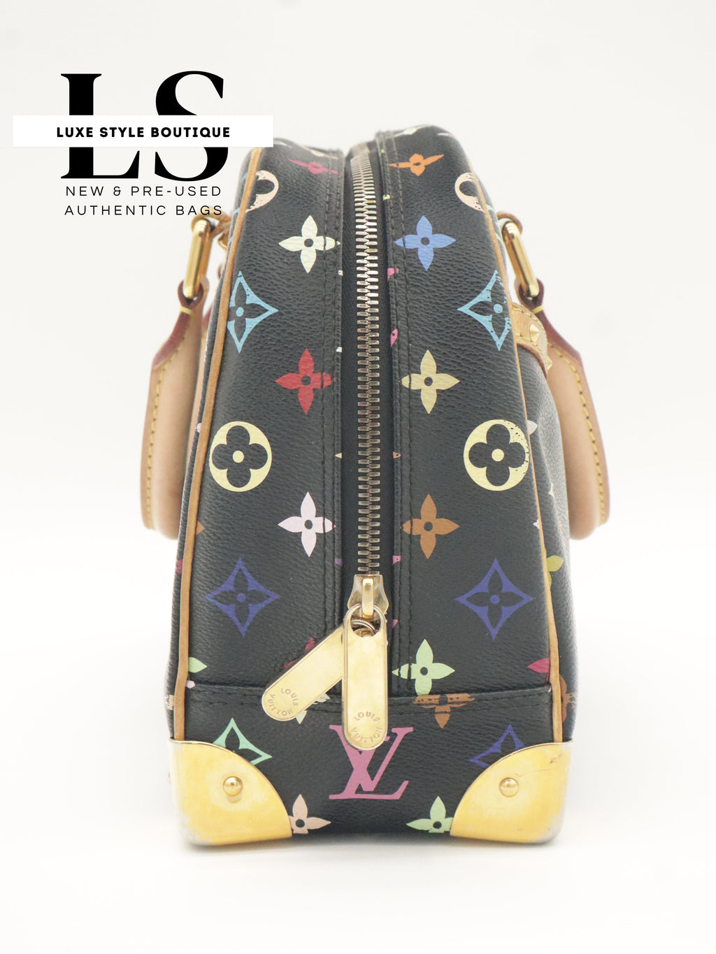 Louis Vuitton Trouville Monogram Black Multicolor