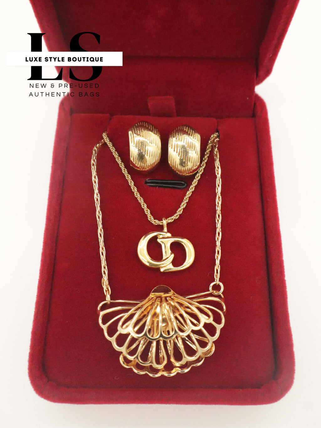Dior Golden Jewelry Set