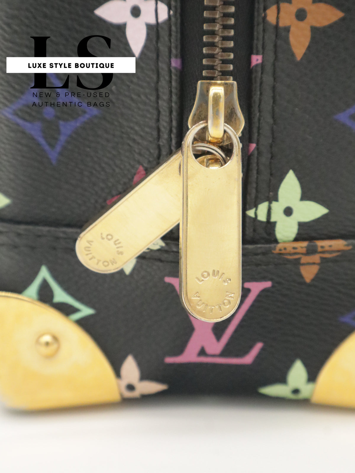 Louis Vuitton Trouville Monogram Black Multicolor