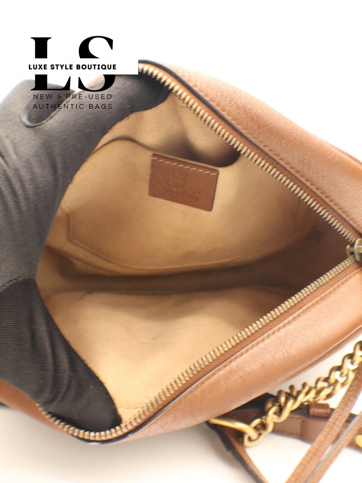 Gucci GG Marmont Small Matelasse Brown