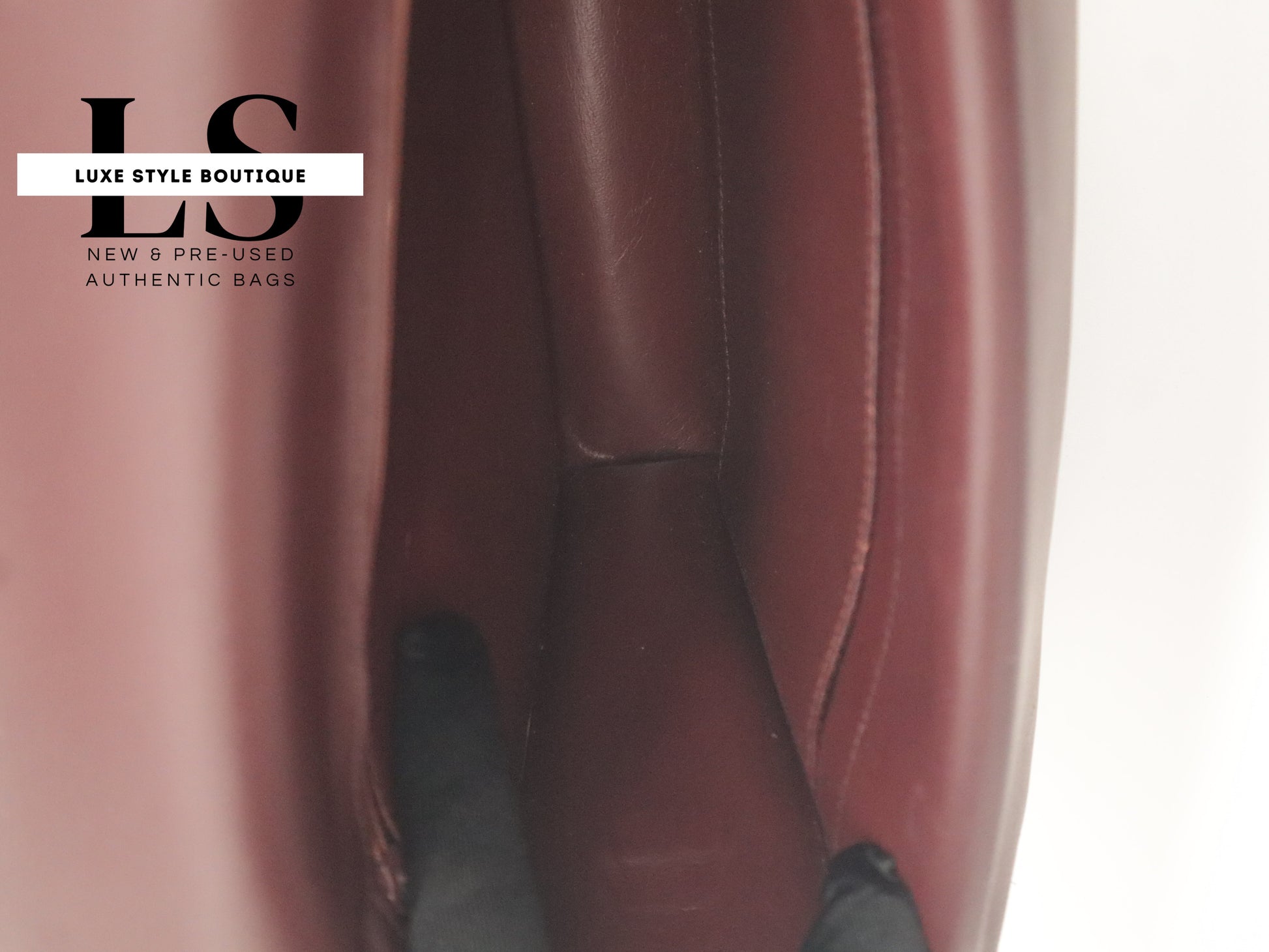 Cartier Must Bordeaux Double Flap Shoulder Bag