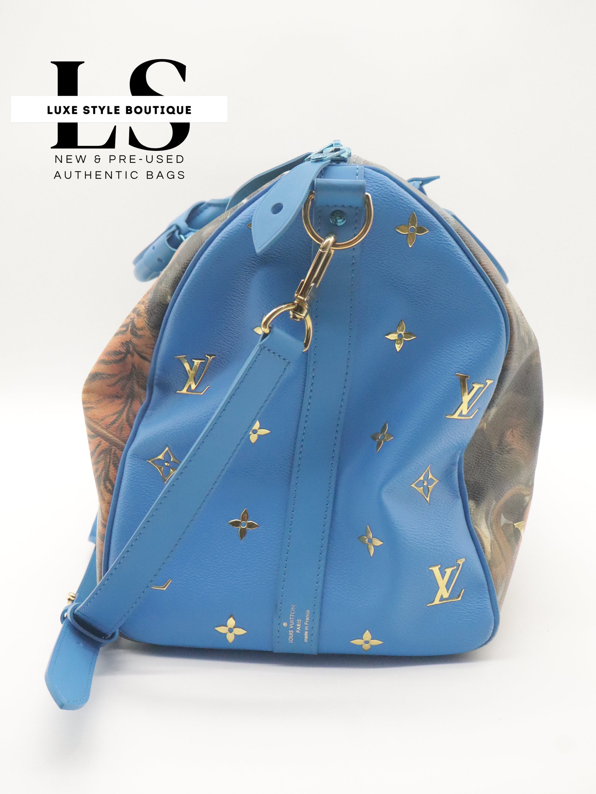 Louis Vuitton x Jeff Koons Masters Keepall Bandouliere 50 Peter Pal Rubens