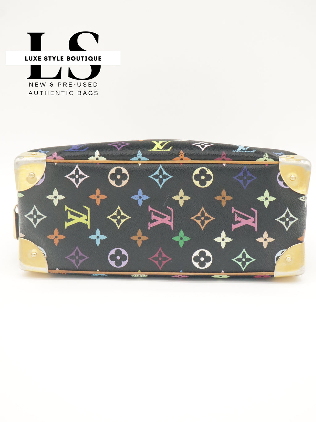 Louis Vuitton Trouville Monogram Black Multicolor