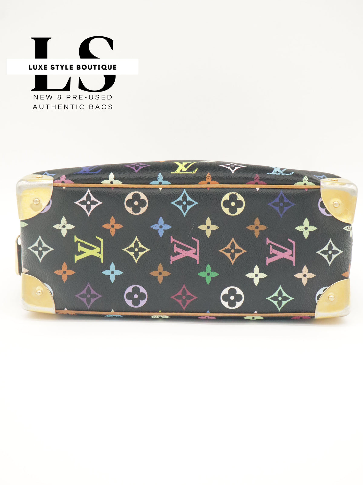 Louis Vuitton Trouville Monogram Black Multicolor