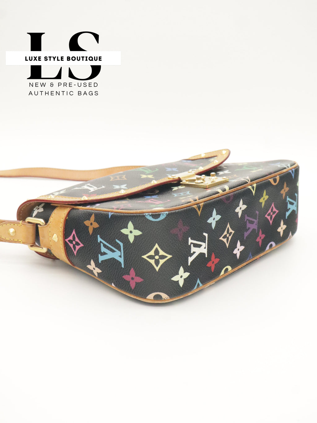Louis Vuitton Sologne Multicolor Black