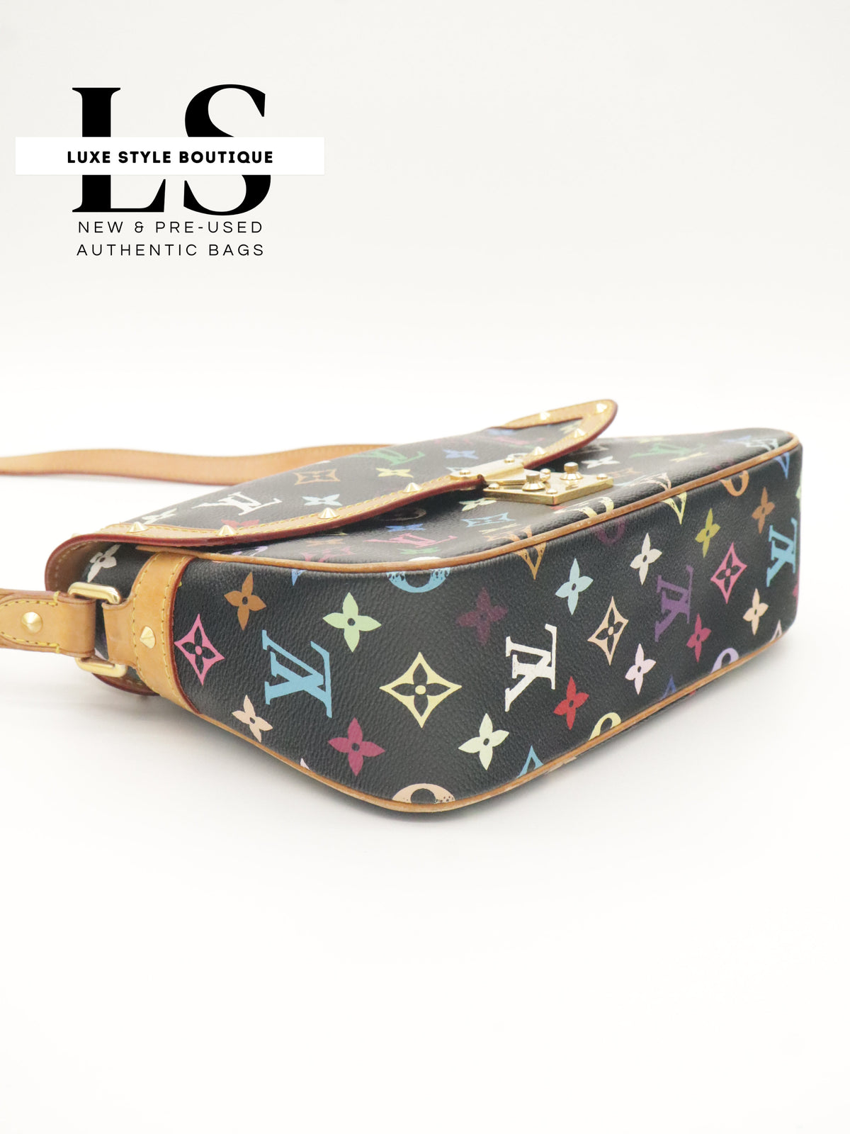 Louis Vuitton Sologne Multicolor Black