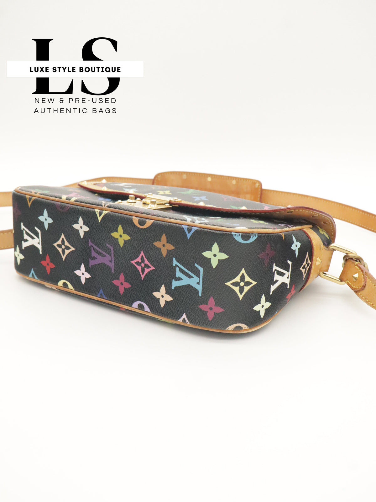 Louis Vuitton Sologne Multicolor Black