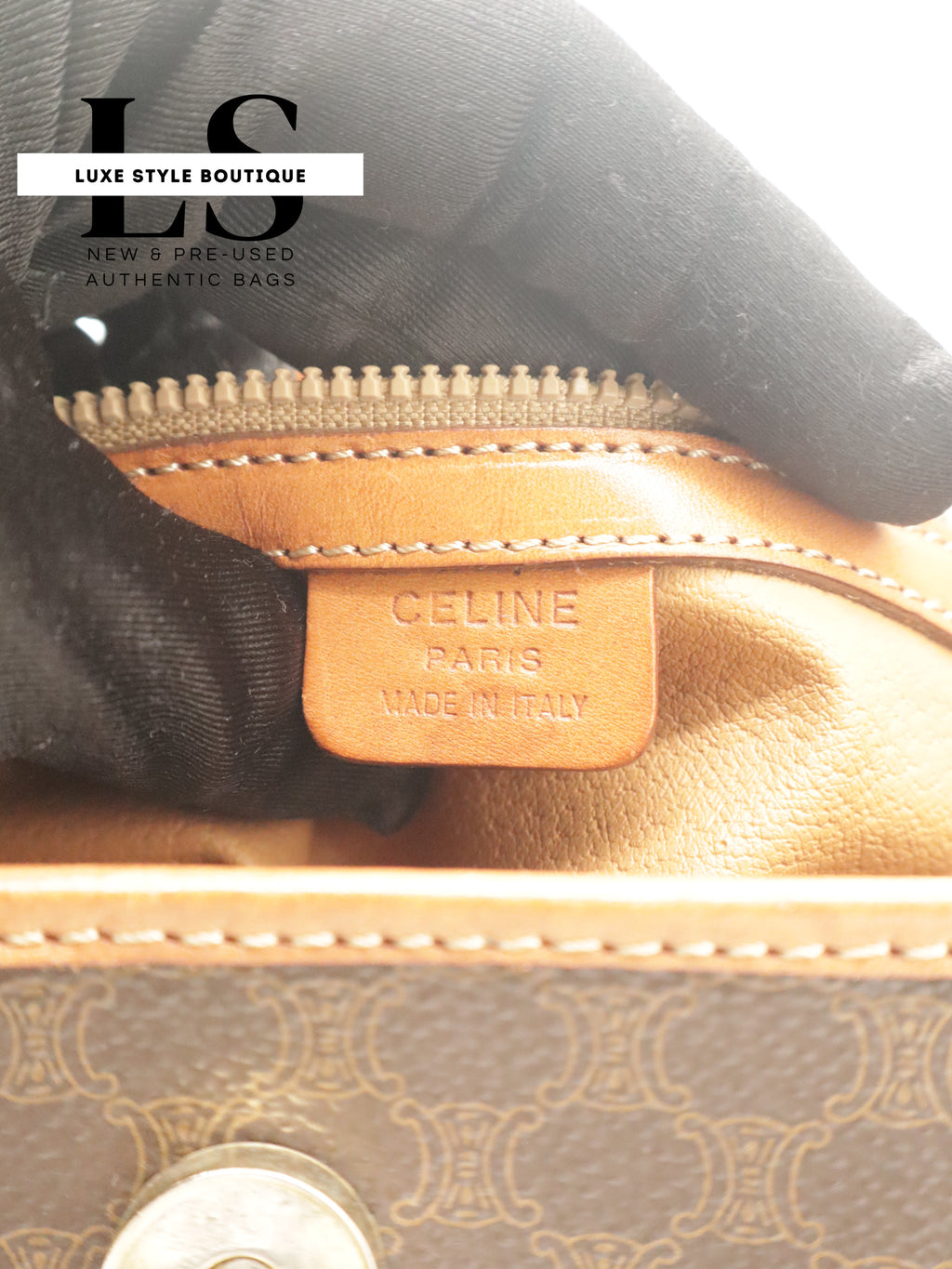Celine Macadam Triomphe Handbag
