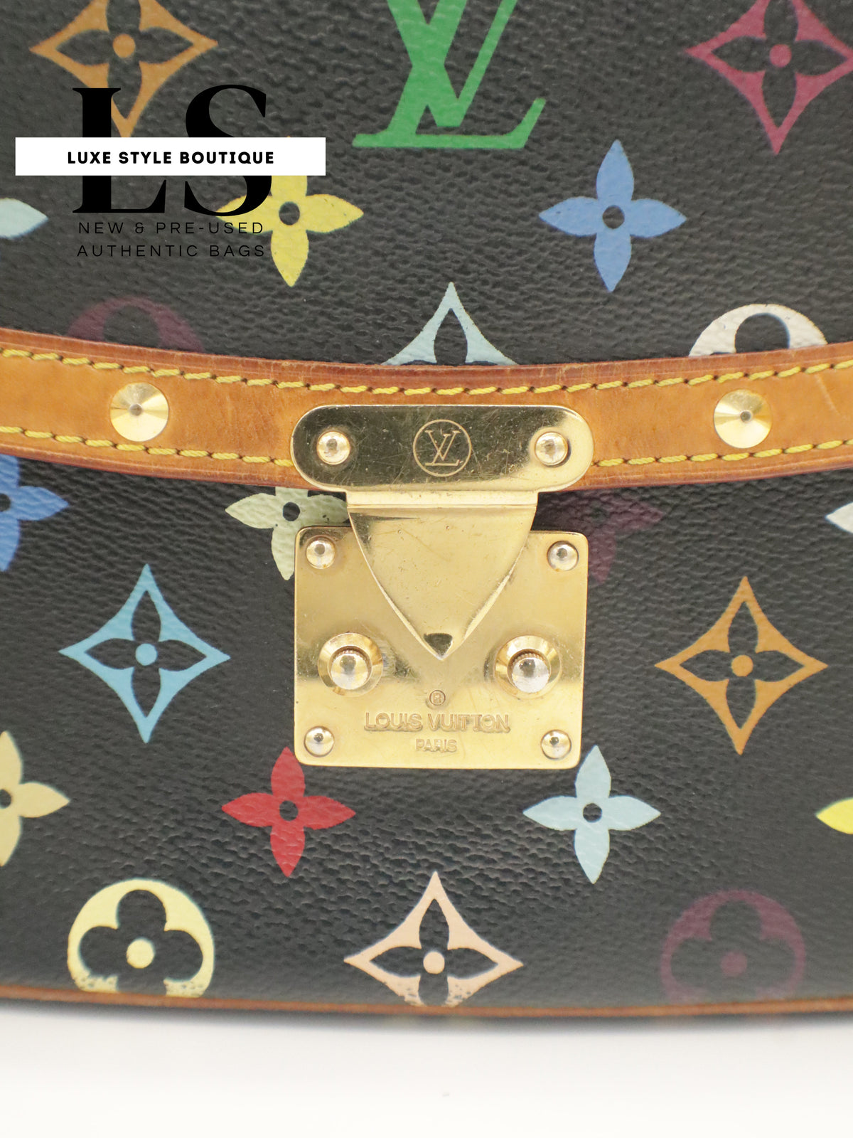 Louis Vuitton Sologne Multicolor Black