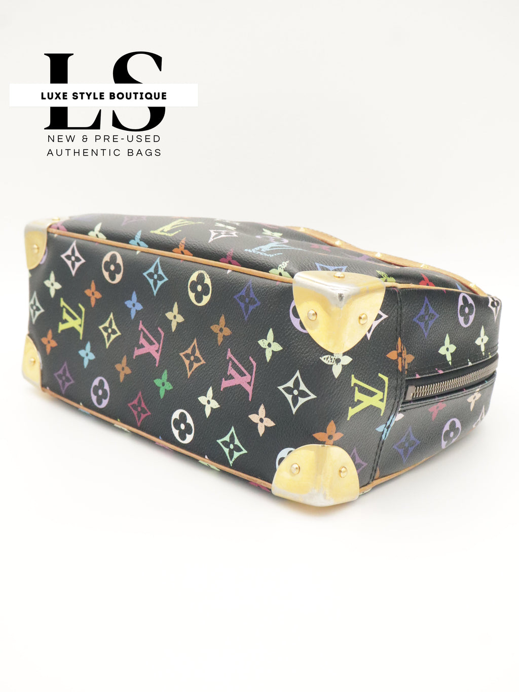 Louis Vuitton Trouville Monogram Black Multicolor
