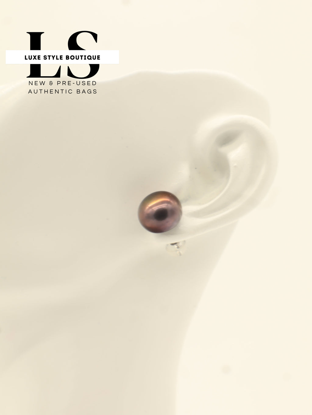 Earrings Freshwater Pearl Copper/Multi-Colored