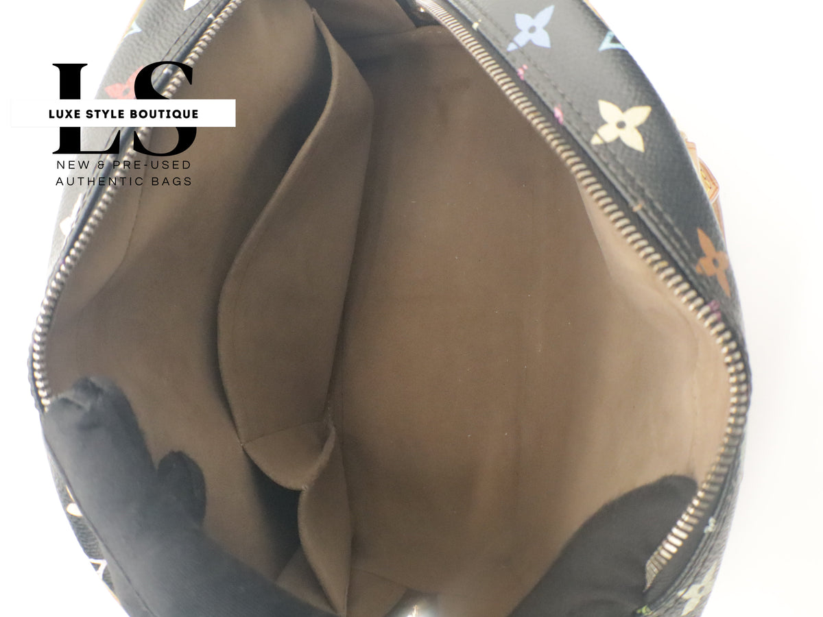 Louis Vuitton Trouville Monogram Black Multicolor