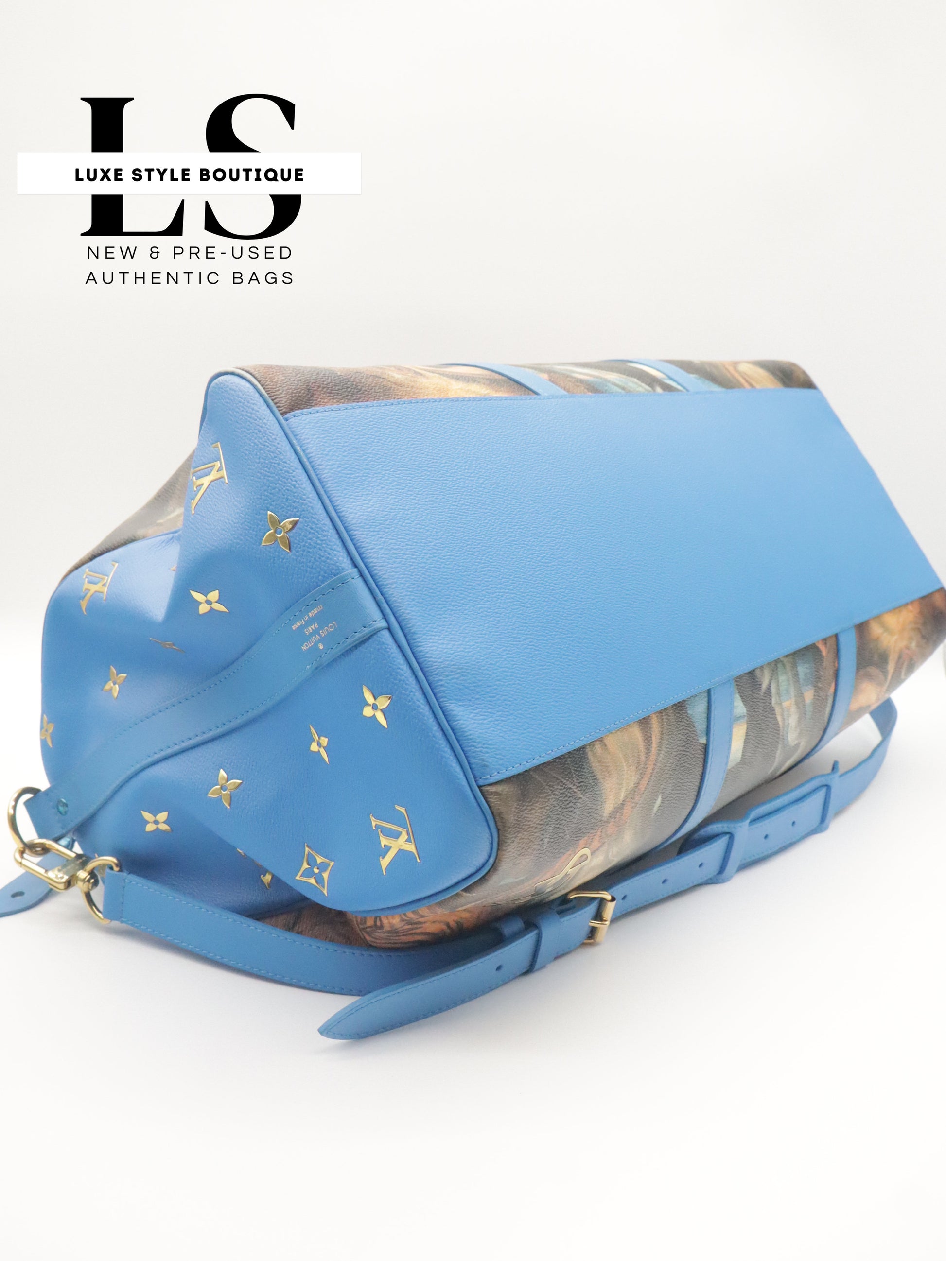 Louis Vuitton x Jeff Koons Masters Keepall Bandouliere 50 Peter Pal Rubens