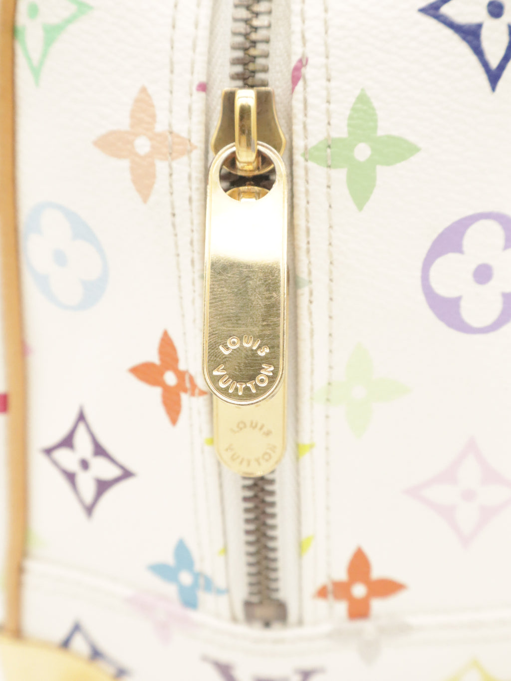 Louis Vuitton Trouville Monogram Multicolor White