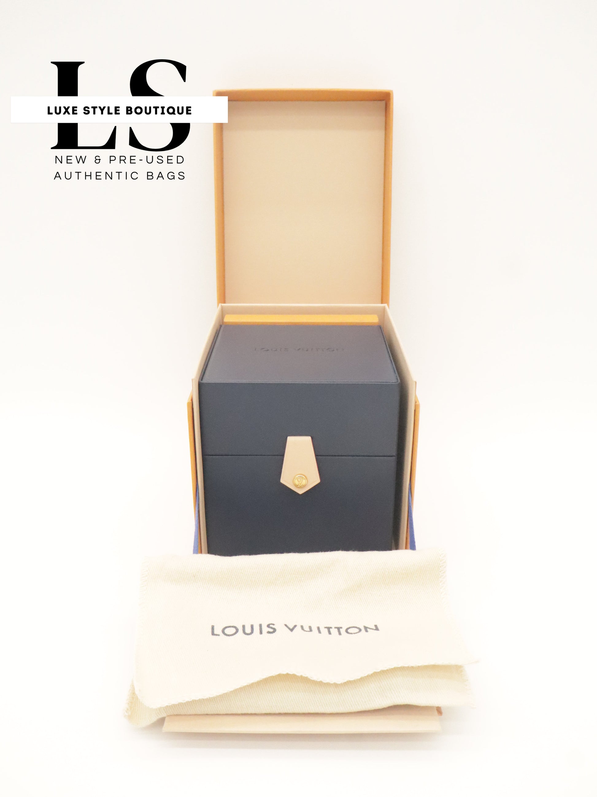 Louis Vuitton Monogram Tambour Slim w/Diamonds
