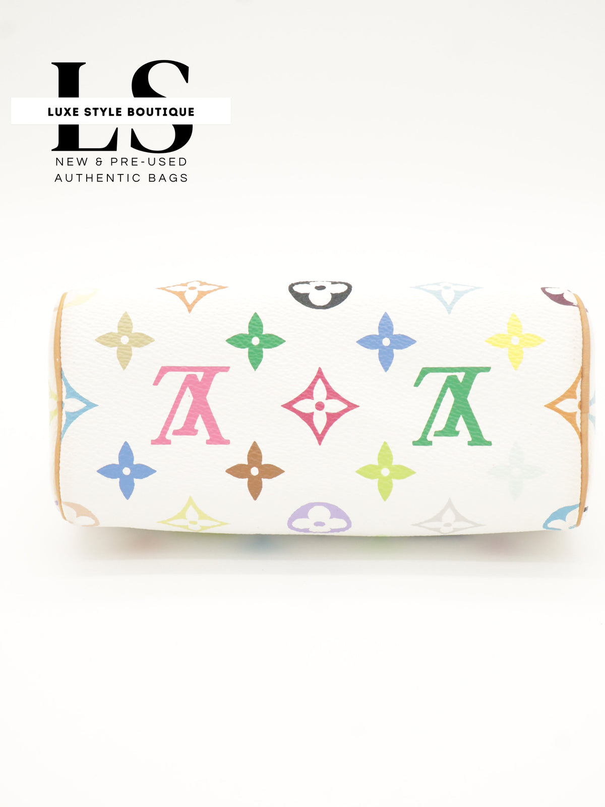 Louis Vuitton Mini Speedy Monogram Multicolor White