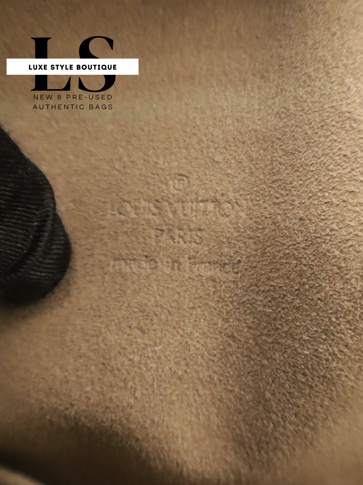 Louis Vuitton Trouville Monogram Black Multicolor