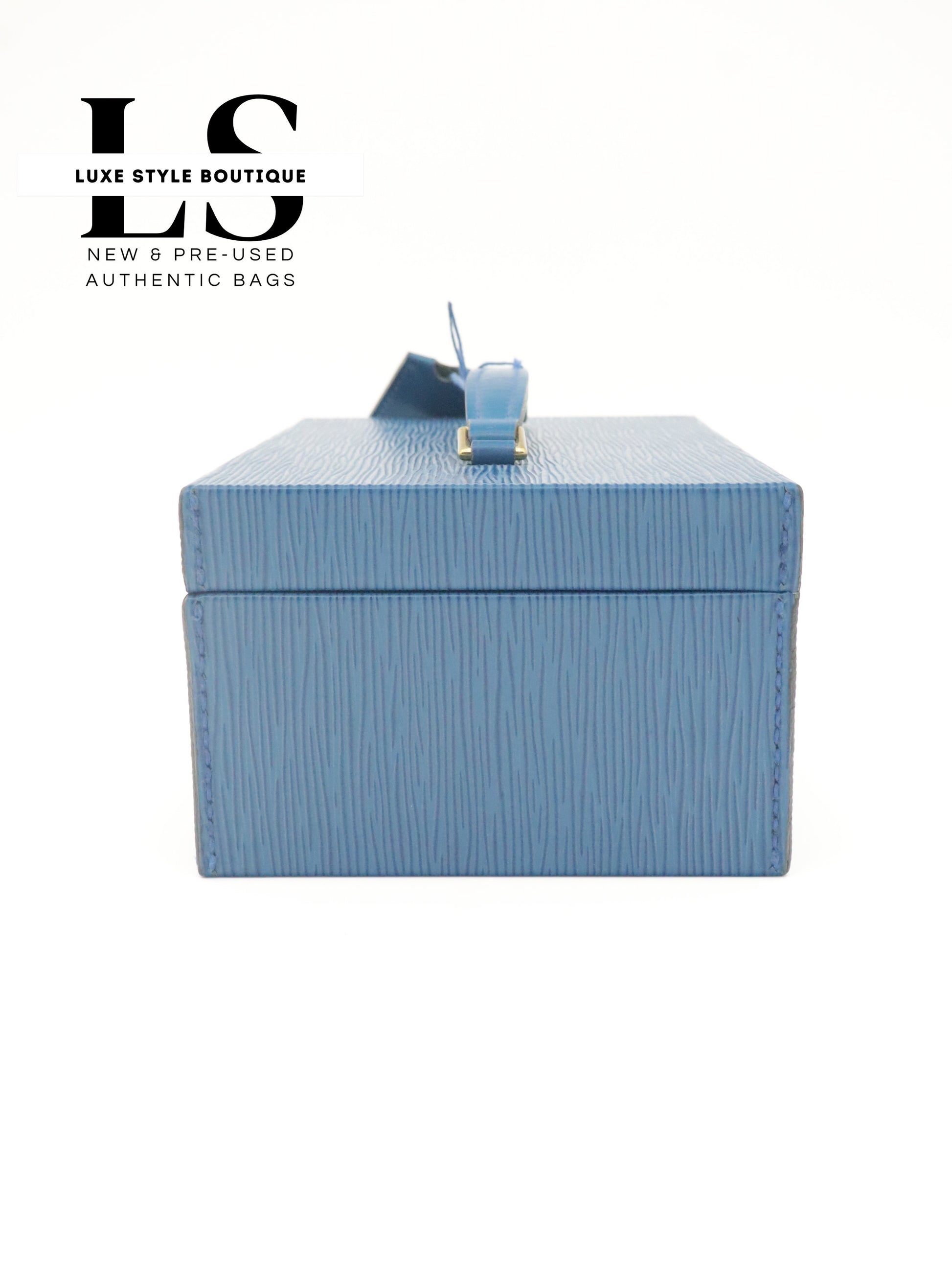Louis Vuitton Blue Small Trunk Exclusive Japan-Imported