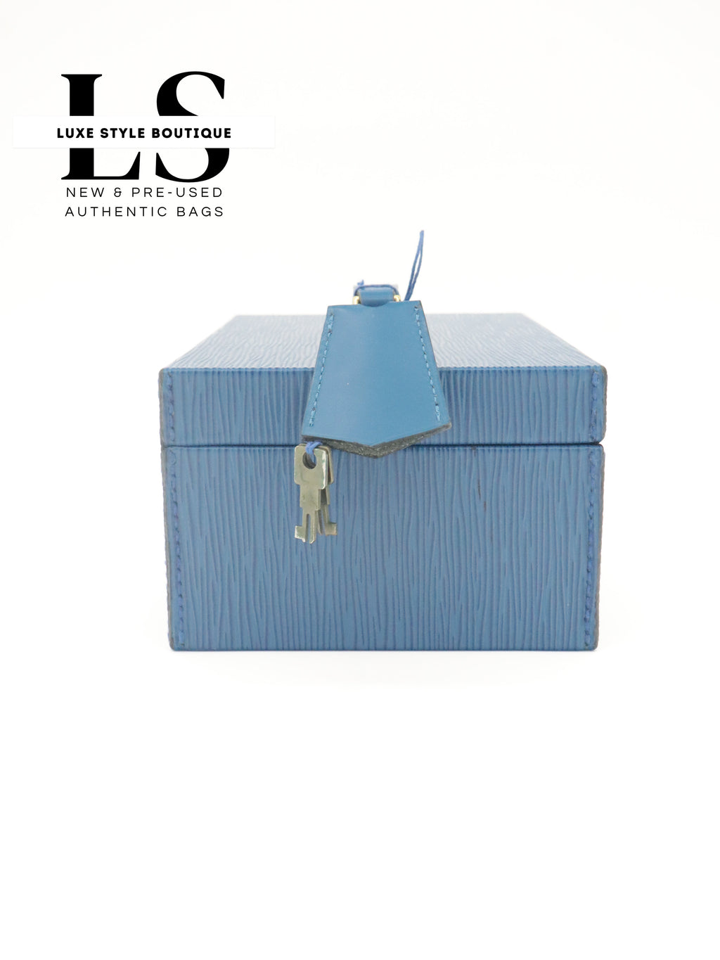 Louis Vuitton Blue Small Trunk Exclusive Japan-Imported