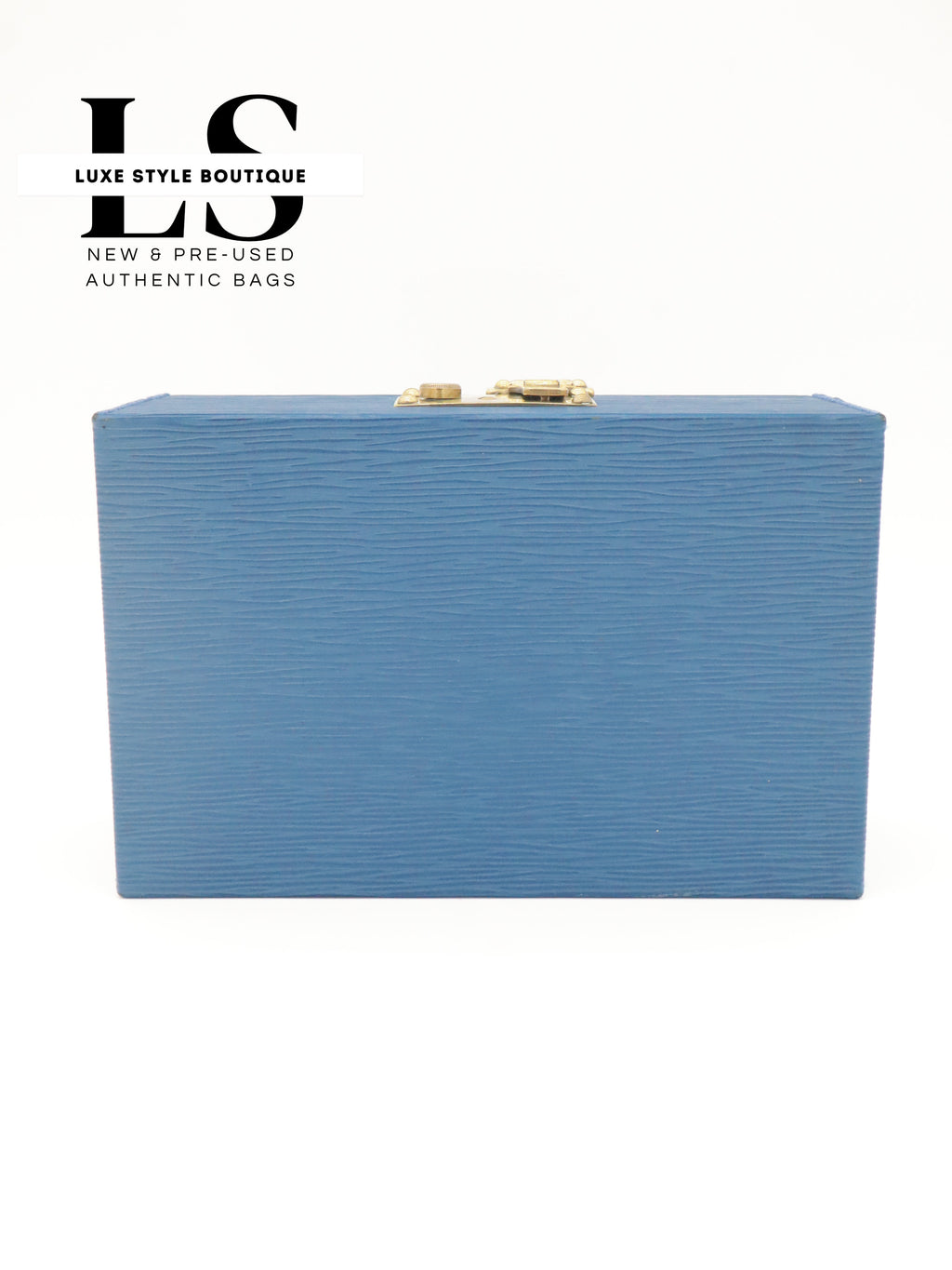 Louis Vuitton Blue Small Trunk Exclusive Japan-Imported