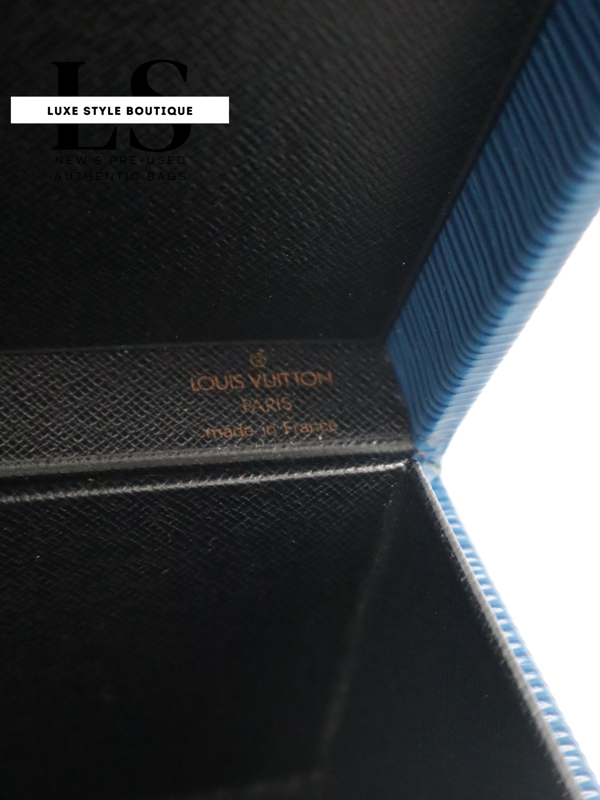 Louis Vuitton Blue Small Trunk Exclusive Japan-Imported