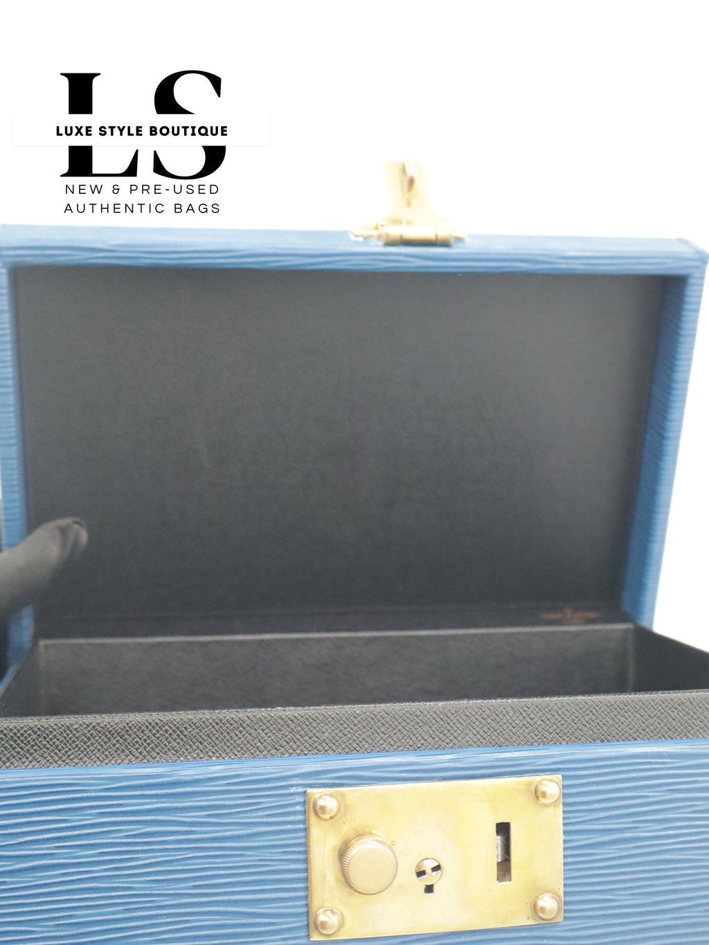 Louis Vuitton Blue Small Trunk Exclusive Japan-Imported
