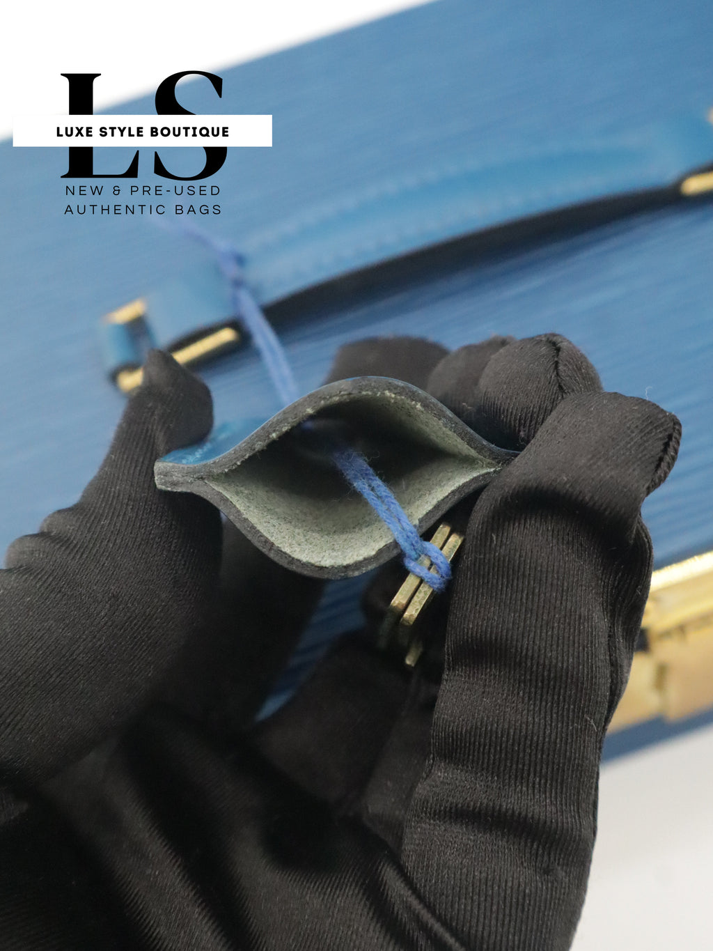 Louis Vuitton Blue Small Trunk Exclusive Japan-Imported