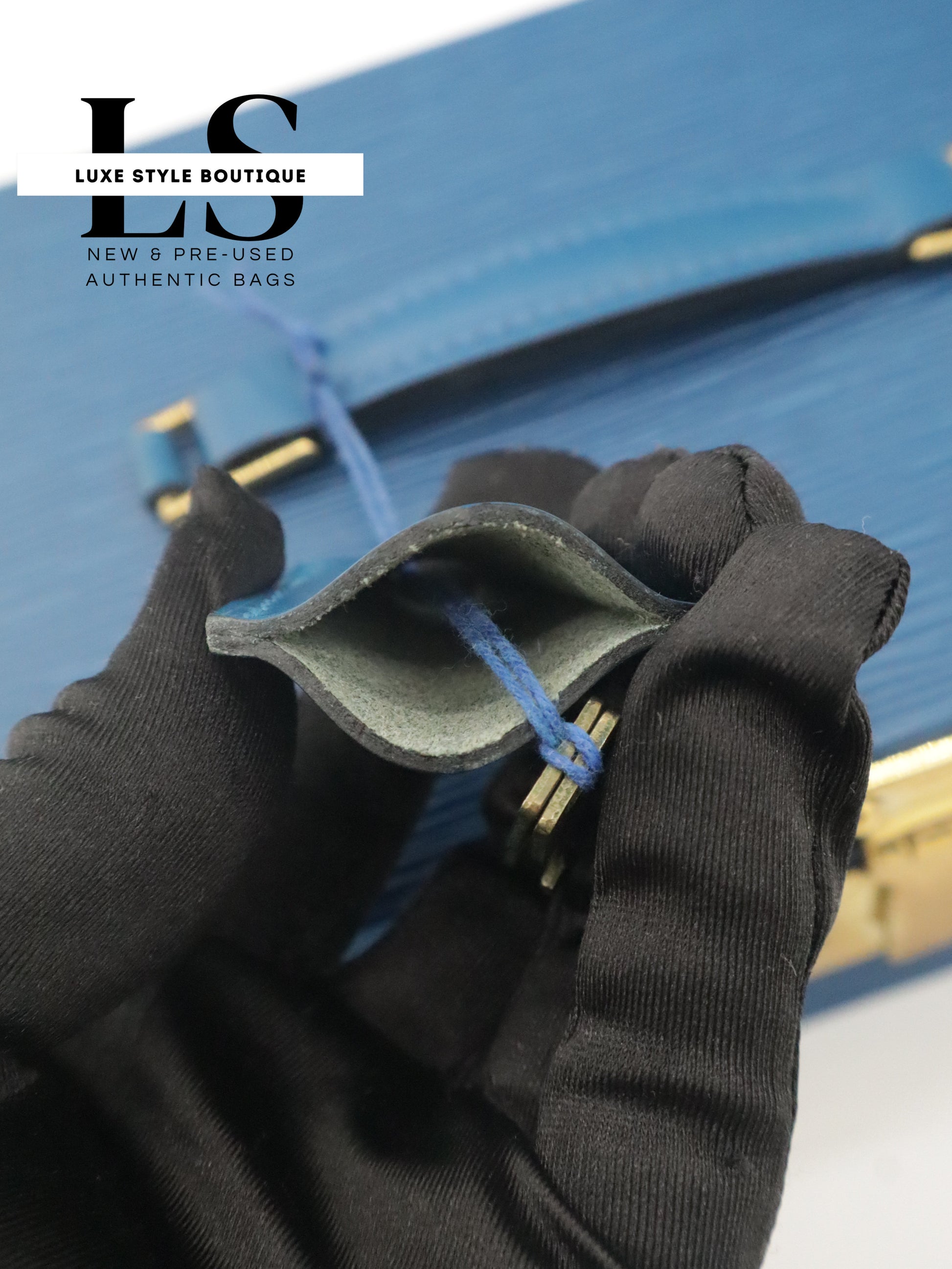 Louis Vuitton Blue Small Trunk Exclusive Japan-Imported