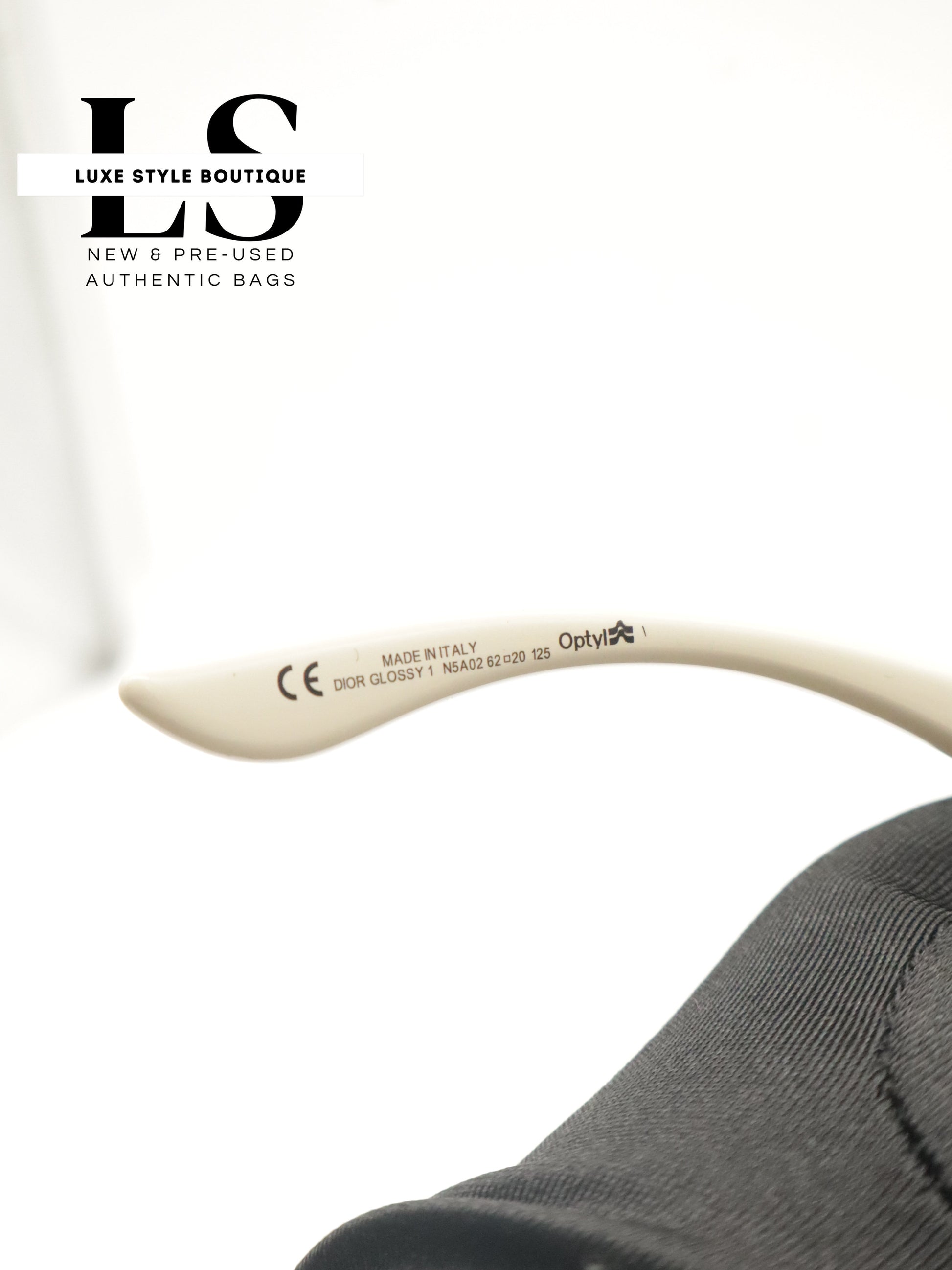 Dior Glossy 1 White Sunglasses N5A02 62*20