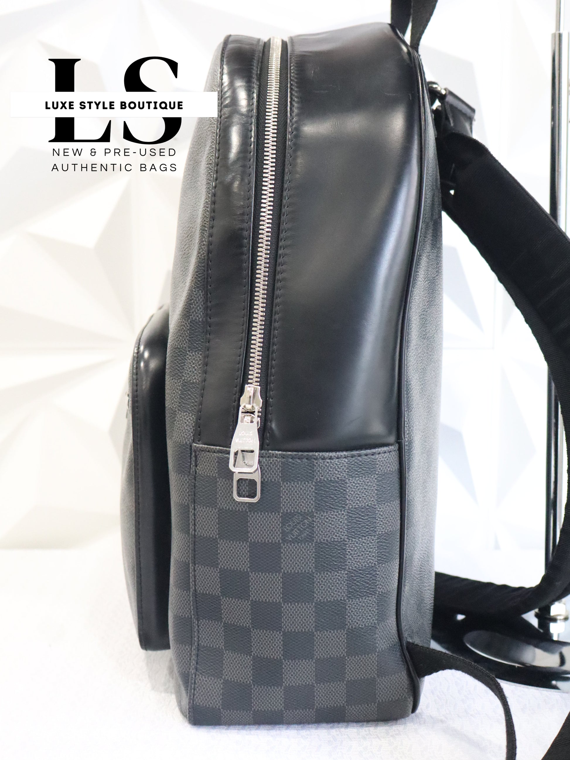 Louis Vuitton Josh Backpack Damier Graphite