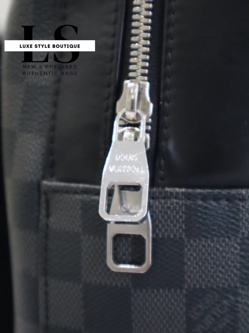 Louis Vuitton Josh Backpack Damier Graphite