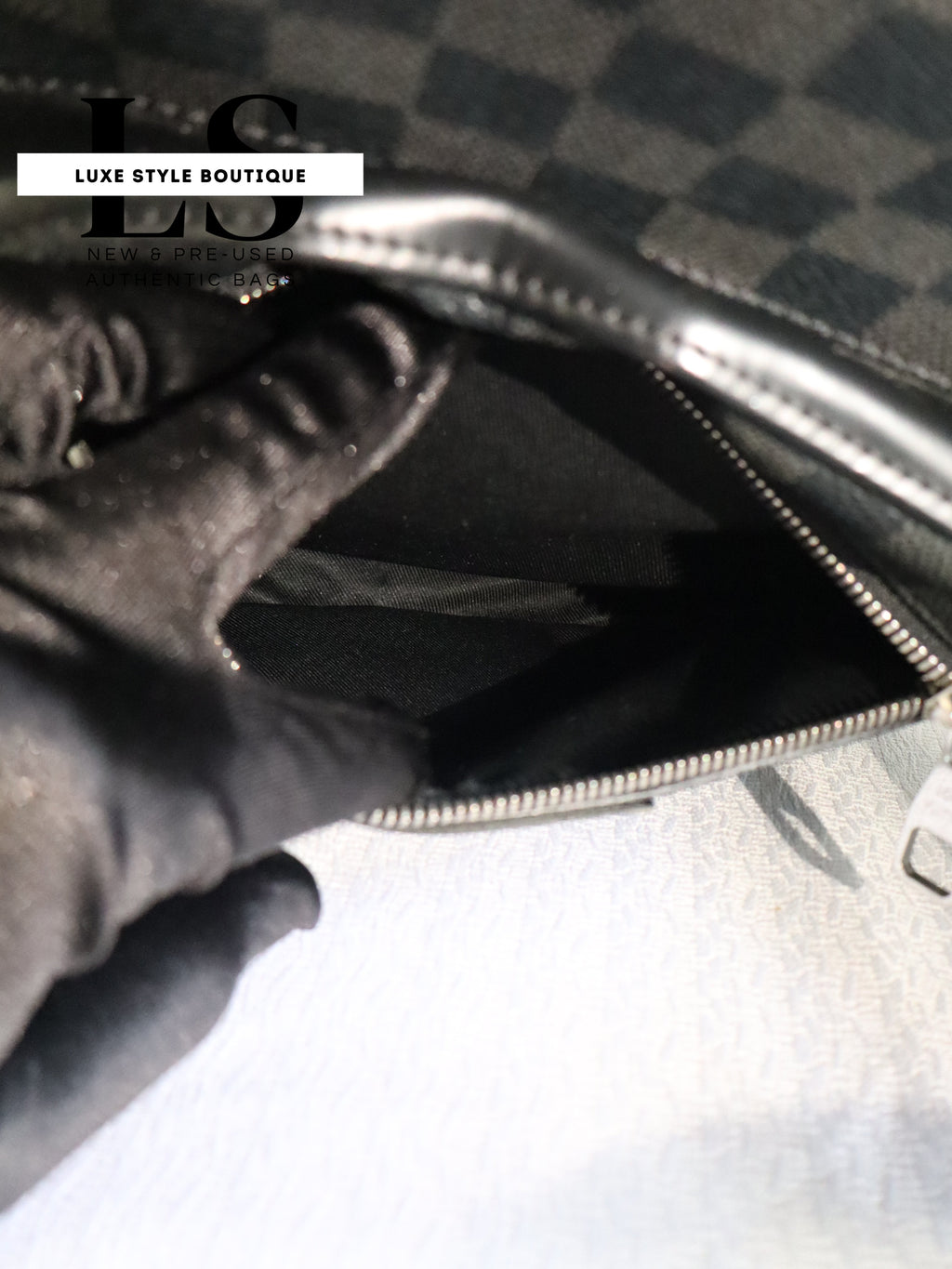 Louis Vuitton Josh Backpack Damier Graphite