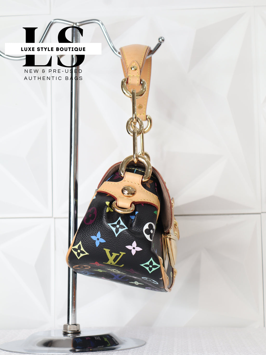 Louis Vuitton Black Multicolor Marilyn