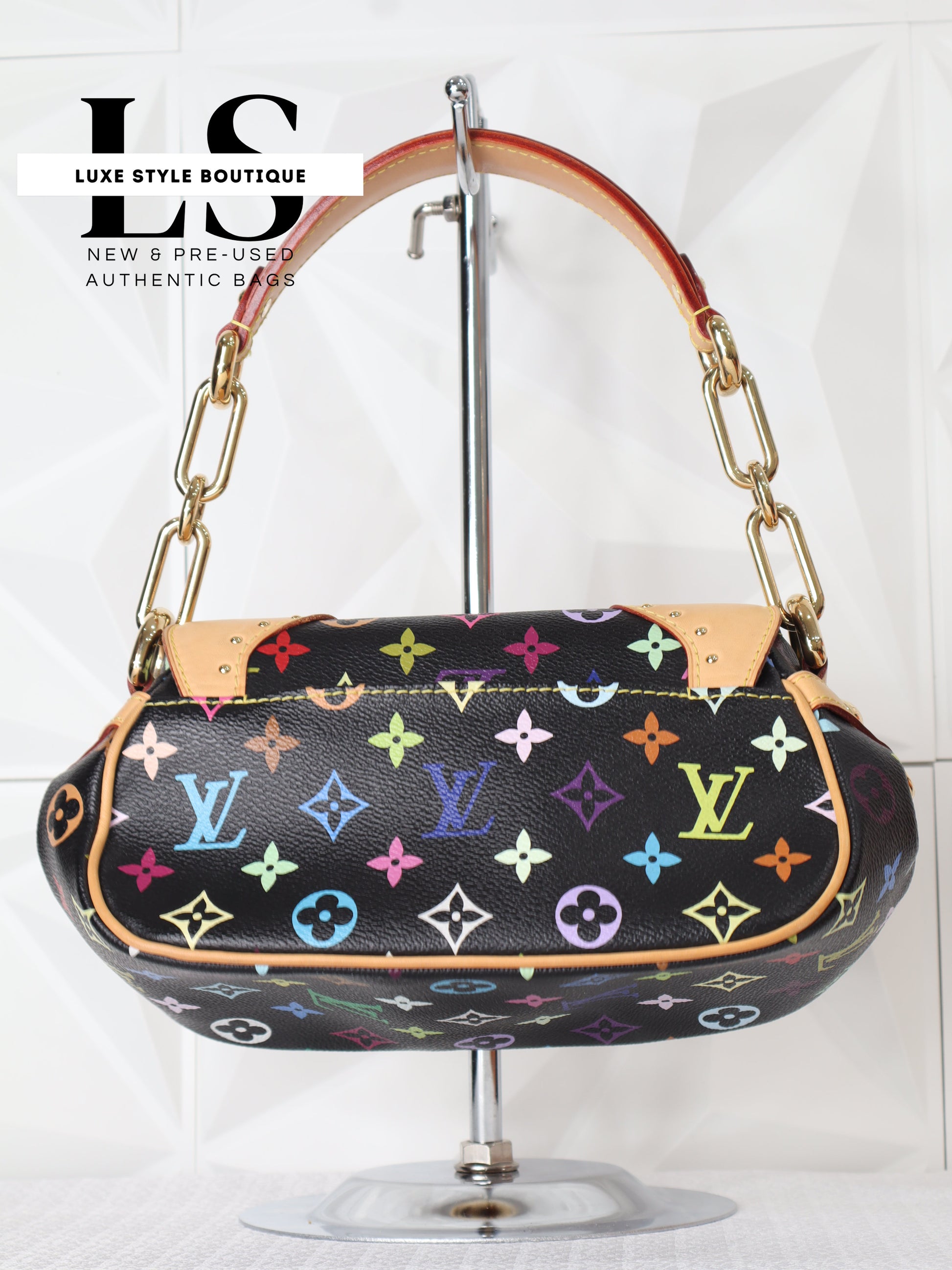 Louis Vuitton Black Multicolor Marilyn
