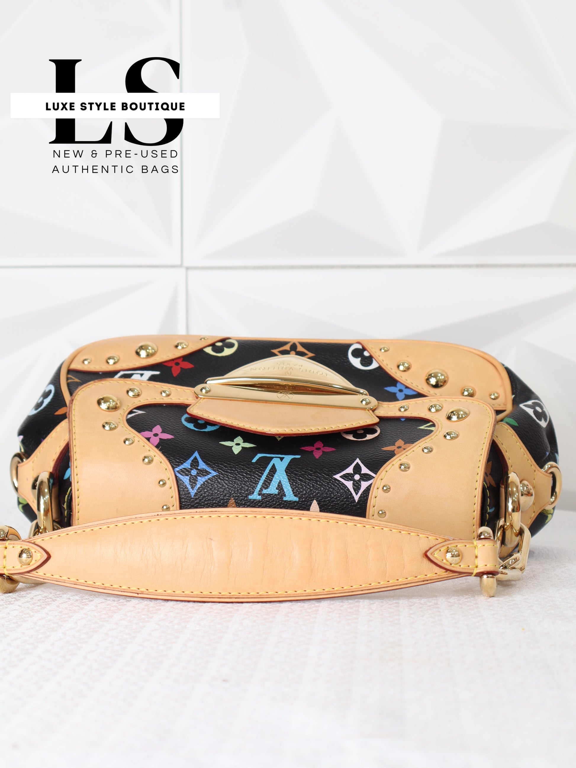 Louis Vuitton Black Multicolor Marilyn