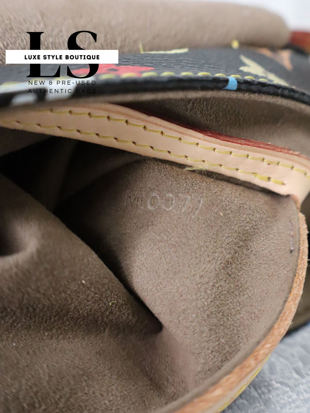 Louis Vuitton Black Multicolor Marilyn