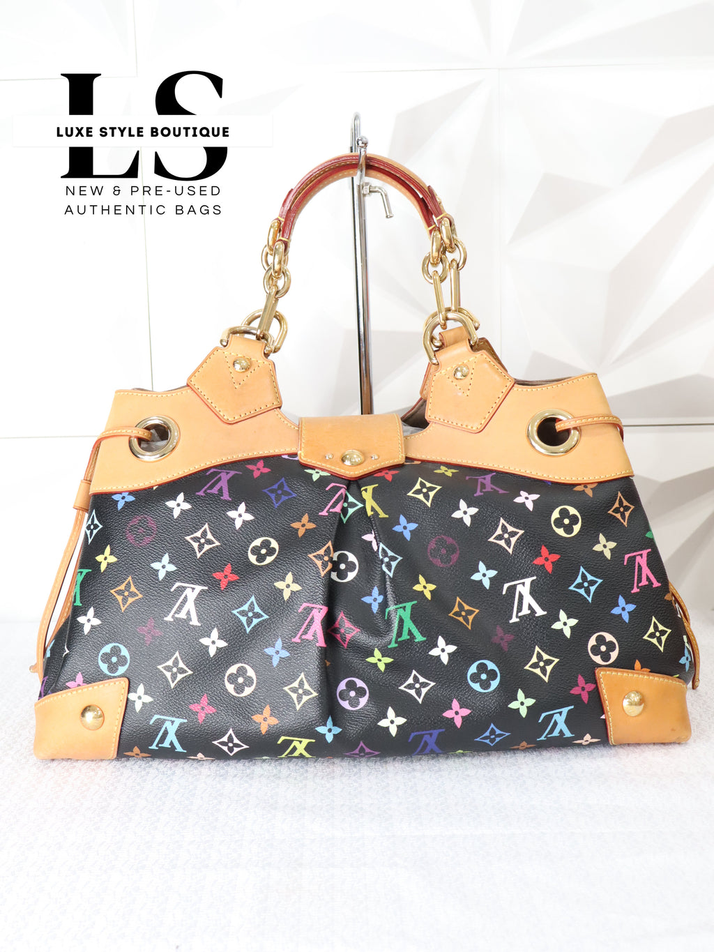 Louis Vuitton Black Multicolor Ursula
