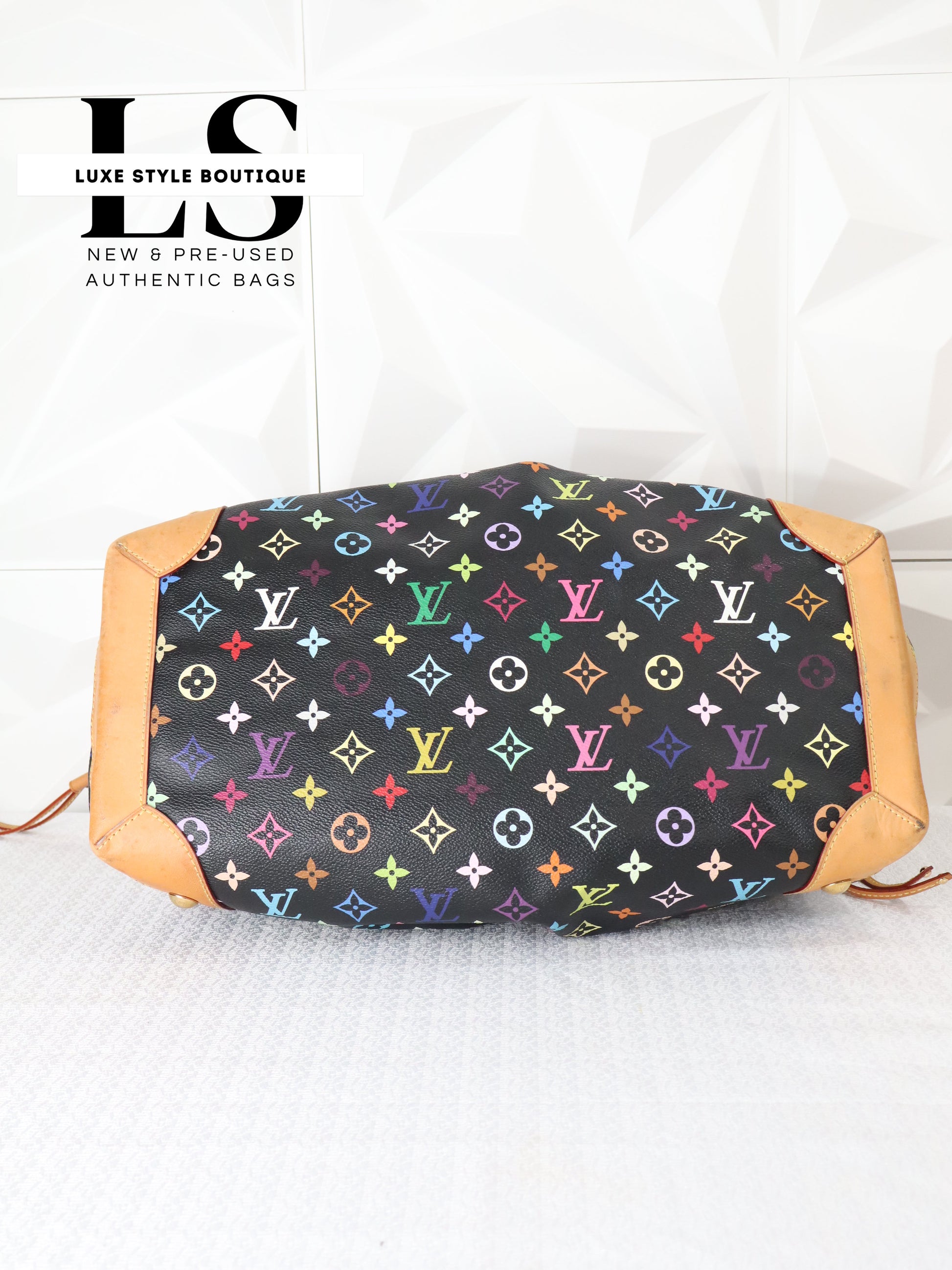 Louis Vuitton Black Multicolor Ursula