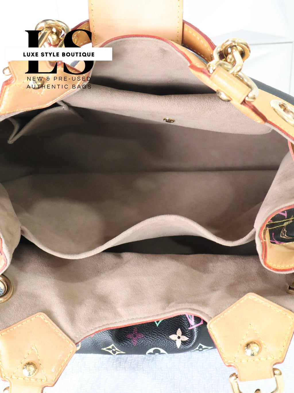 Louis Vuitton Black Multicolor Ursula