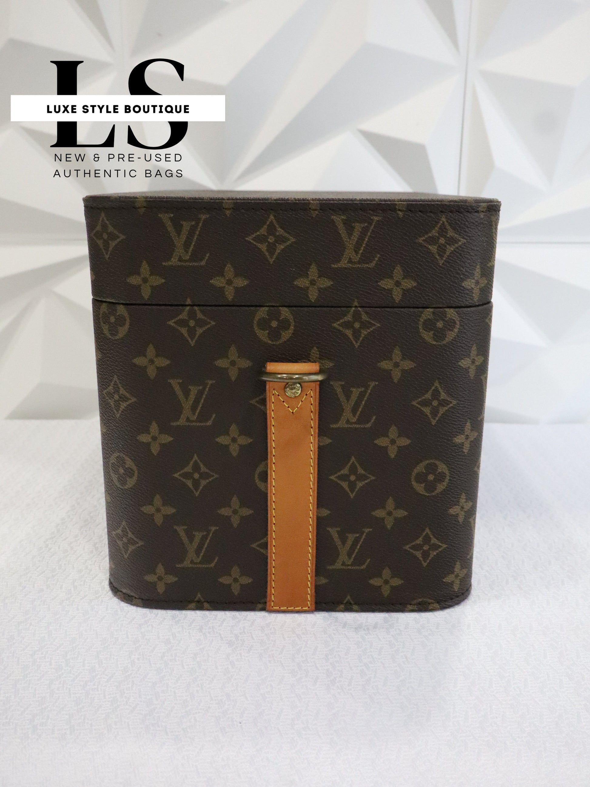 Louis Vuitton Monogram Leather Vanity Case