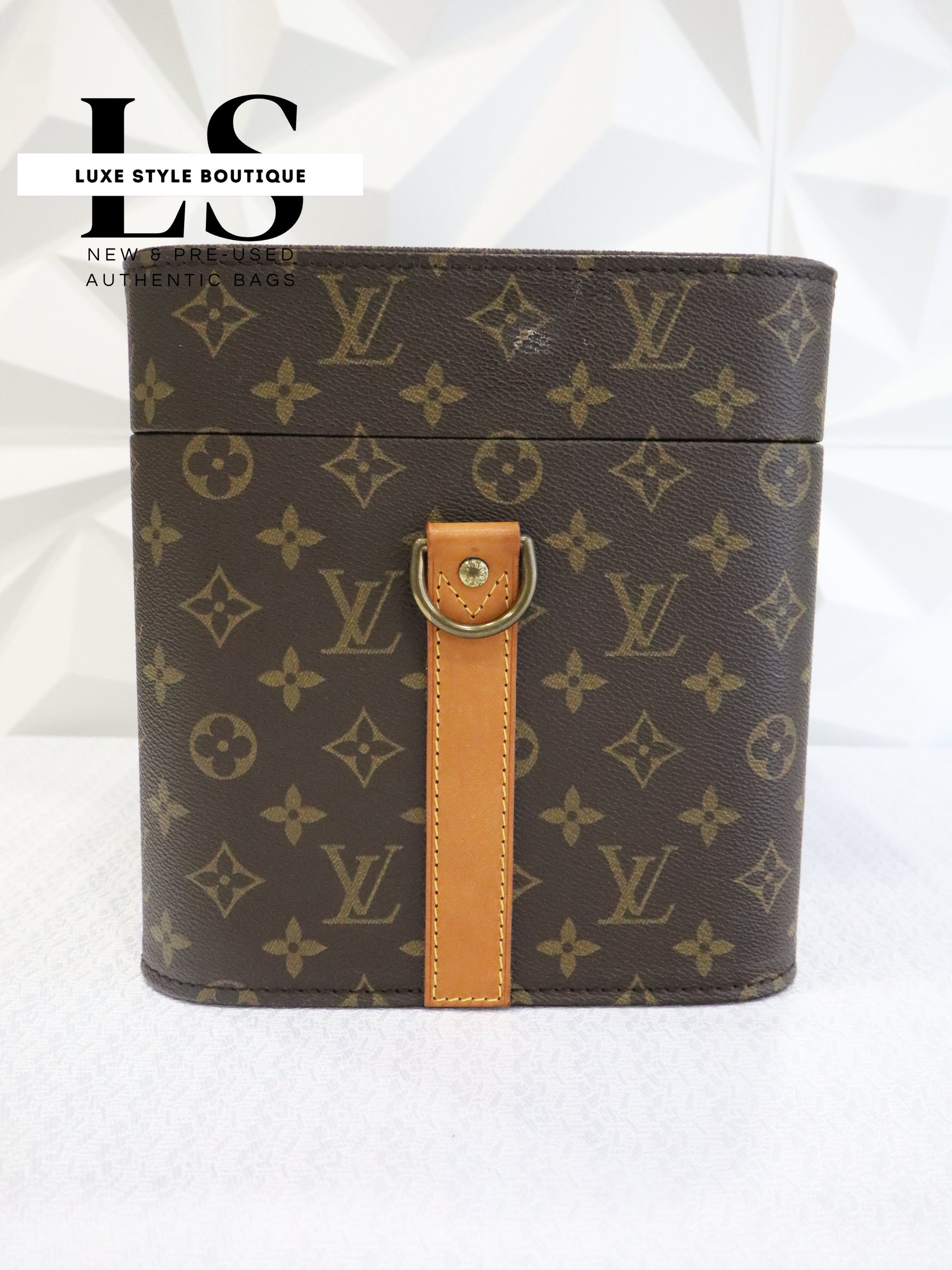 Louis Vuitton Monogram Leather Vanity Case