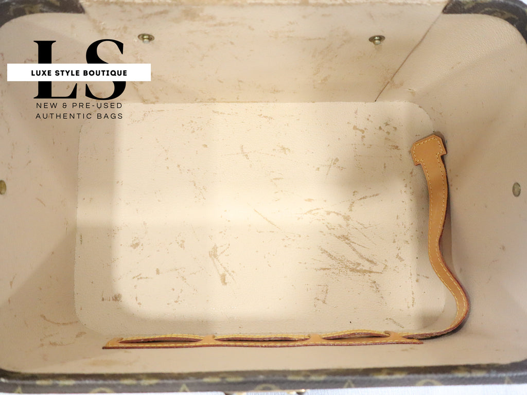 Louis Vuitton Monogram Leather Vanity Case