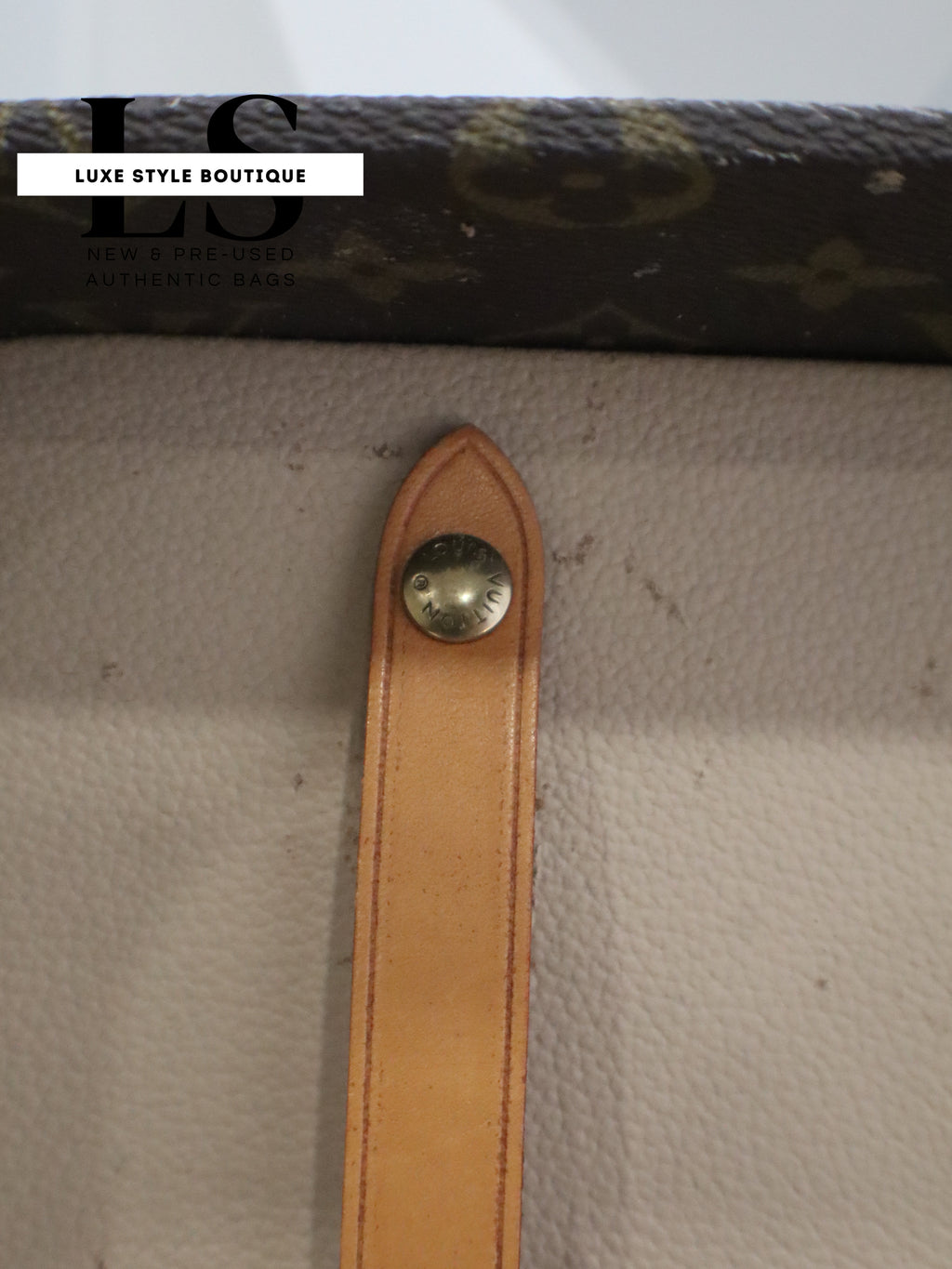 Louis Vuitton Monogram Leather Vanity Case